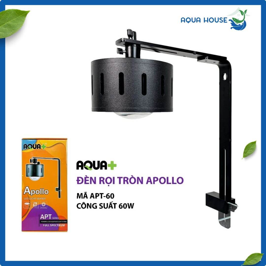 Đèn Led Bể cá Aqua Plus Apollo 11 Chế Độ Màu 4 Đèn rọi tròn hồ cá apollo