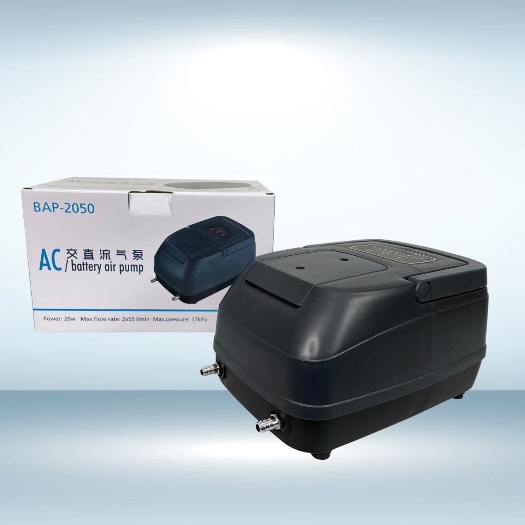 Máy Sủi Oxy Tích Điện Jecod Bap 2 vòi