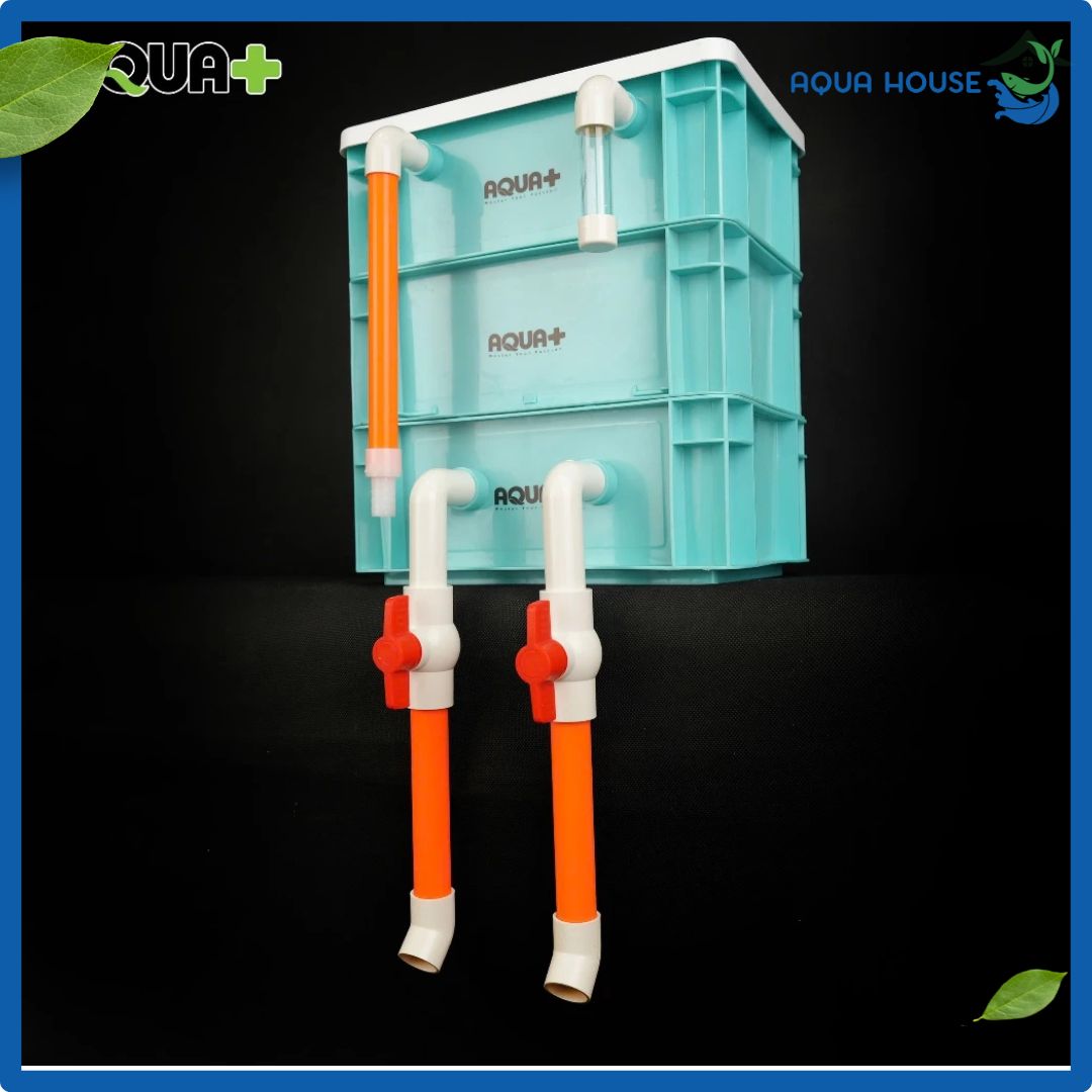 Bộ Lọc thùng Aqua Plus, Baki cho Hồ cá cảnh 7 bakki 3 tầng màu xanh