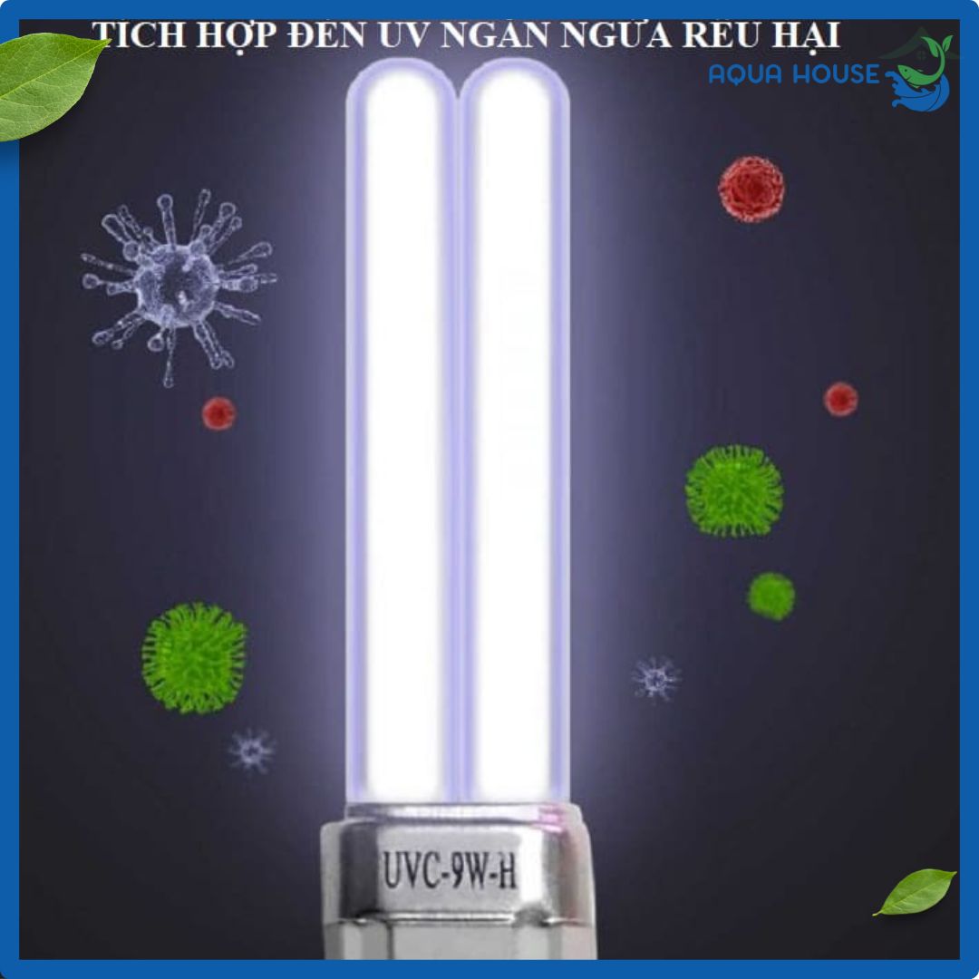 Lọc Thùng Sunsun HW 5000 Có UV Diệt Khuẩn 7 đèn uv trong lọc thùng SunSun HW 5000