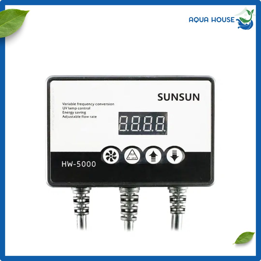 Lọc Thùng Sunsun HW 5000 Có UV Diệt Khuẩn 12 điều khiển lọc thùng SunSun HW 5000