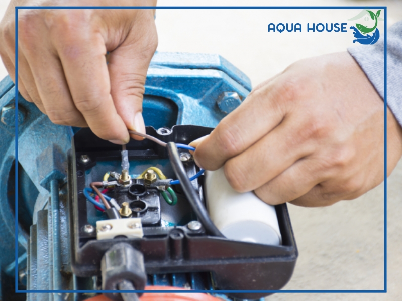 Cách khắc phục tình trạng máy bơm nước bị nhảy CB