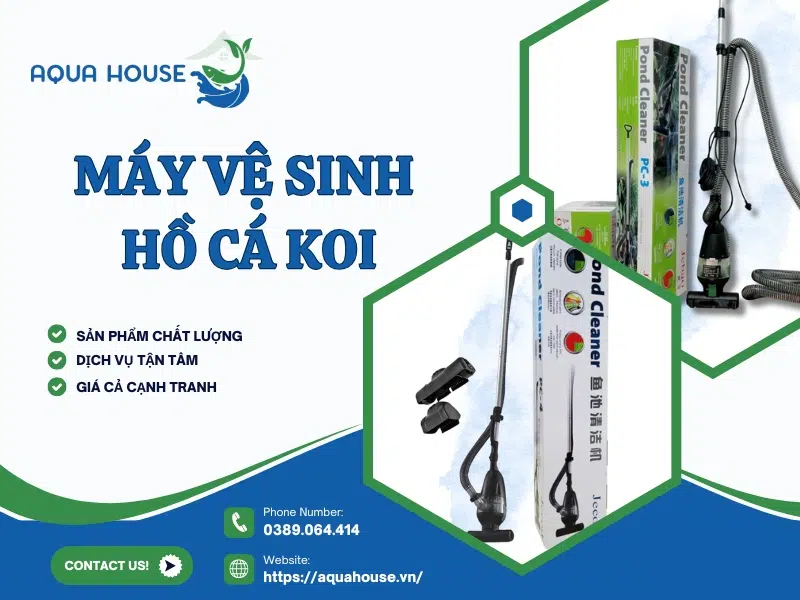 Trang chủ 160 Máy Vệ Sinh Hồ Cá Koi