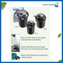 Các dòng máy lọc nước hồ cá QF 25