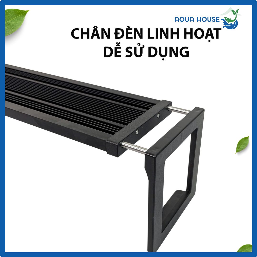 Đèn Máng Bể Cá Aqua Plus Hunter với 11 chế độ màu 4 Chân đèn máng bể cá Aqua PlusChân đèn máng bể cá Aqua Plus