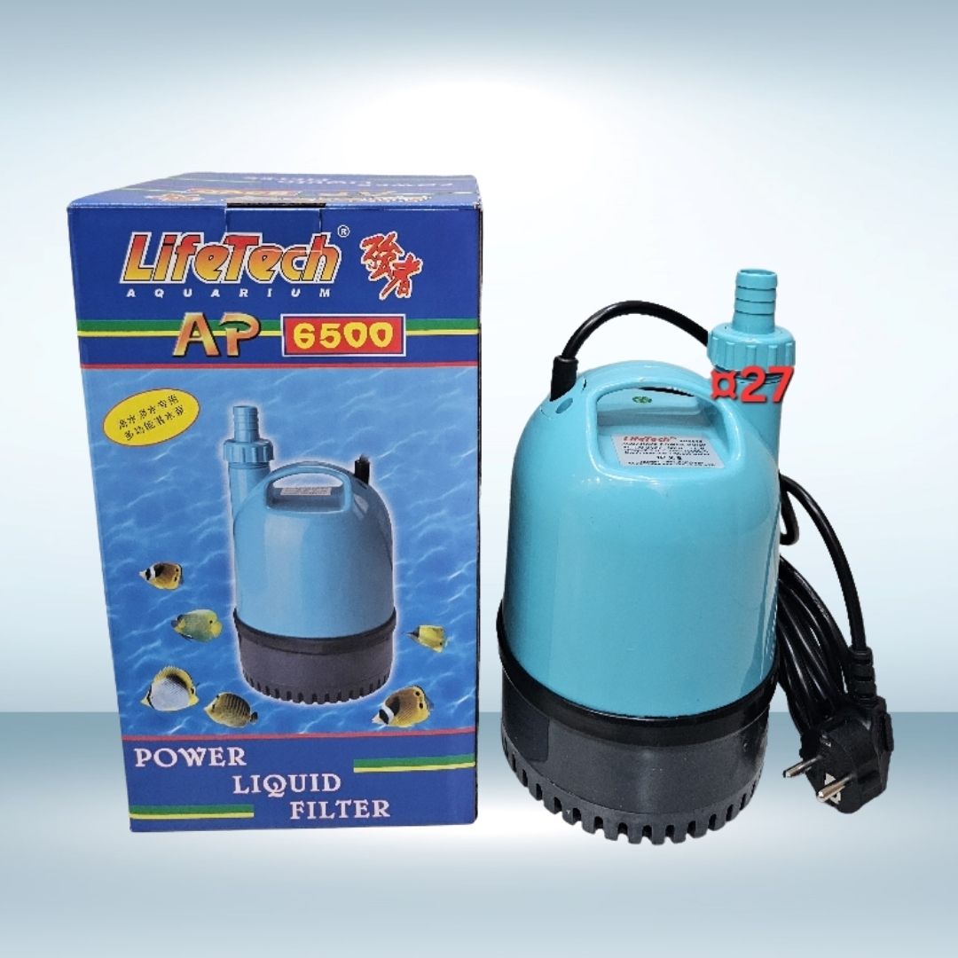 Máy bơm nước Lifetech AP (6.500-10.000) Hút Đáy Hồ Cá 6 Máy Bơm Nước Lifetech AP 6500