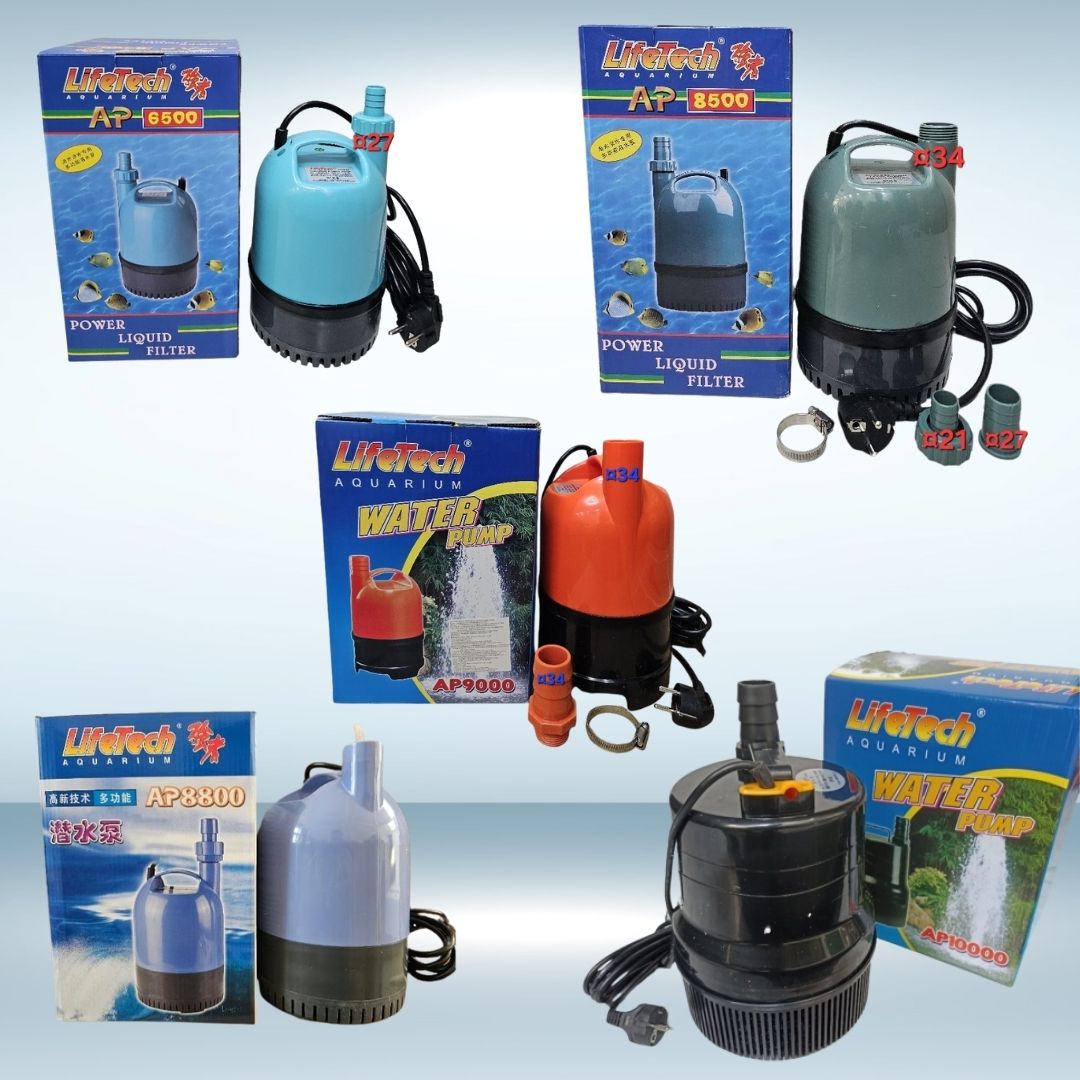 Máy bơm nước Lifetech AP (6.500-10.000) Hút Đáy Hồ Cá 8 Máy bơm nước Lifetech AP (6.500-10.000) Hút Đáy