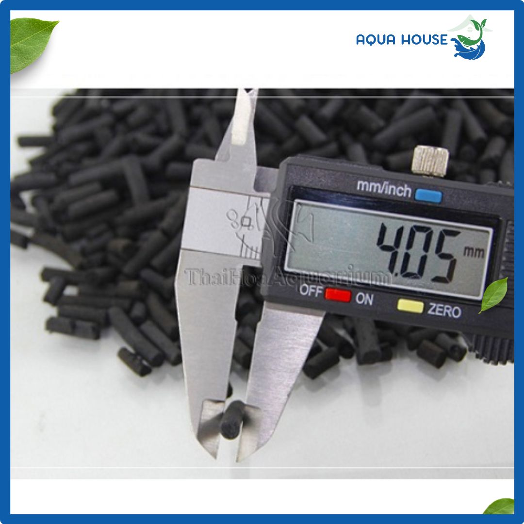 Than Hoạt Tính Lọc Nước 7 Viên than hoạt tính kích thước