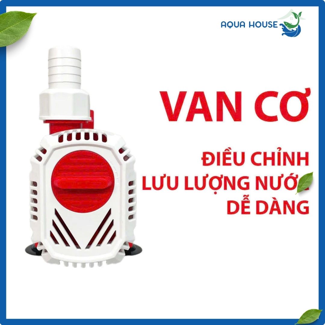 Máy Bơm Bể Cá Baoyu JP (3000 - 12000) Tiết Kiệm Điện 10 van cơ điều chỉnh