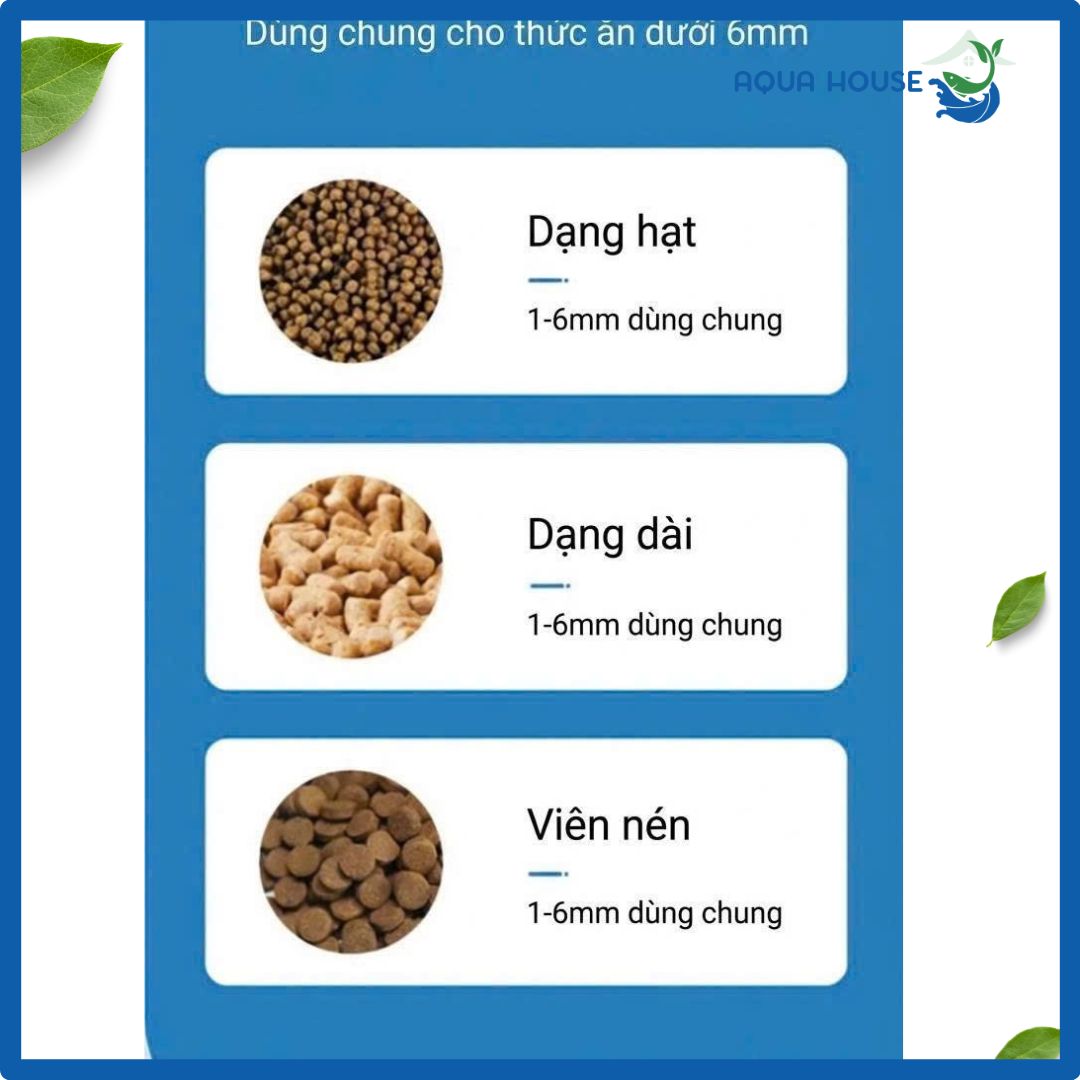 đa dạng thức ăn