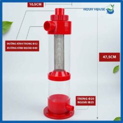 ống lắn tách cặn
