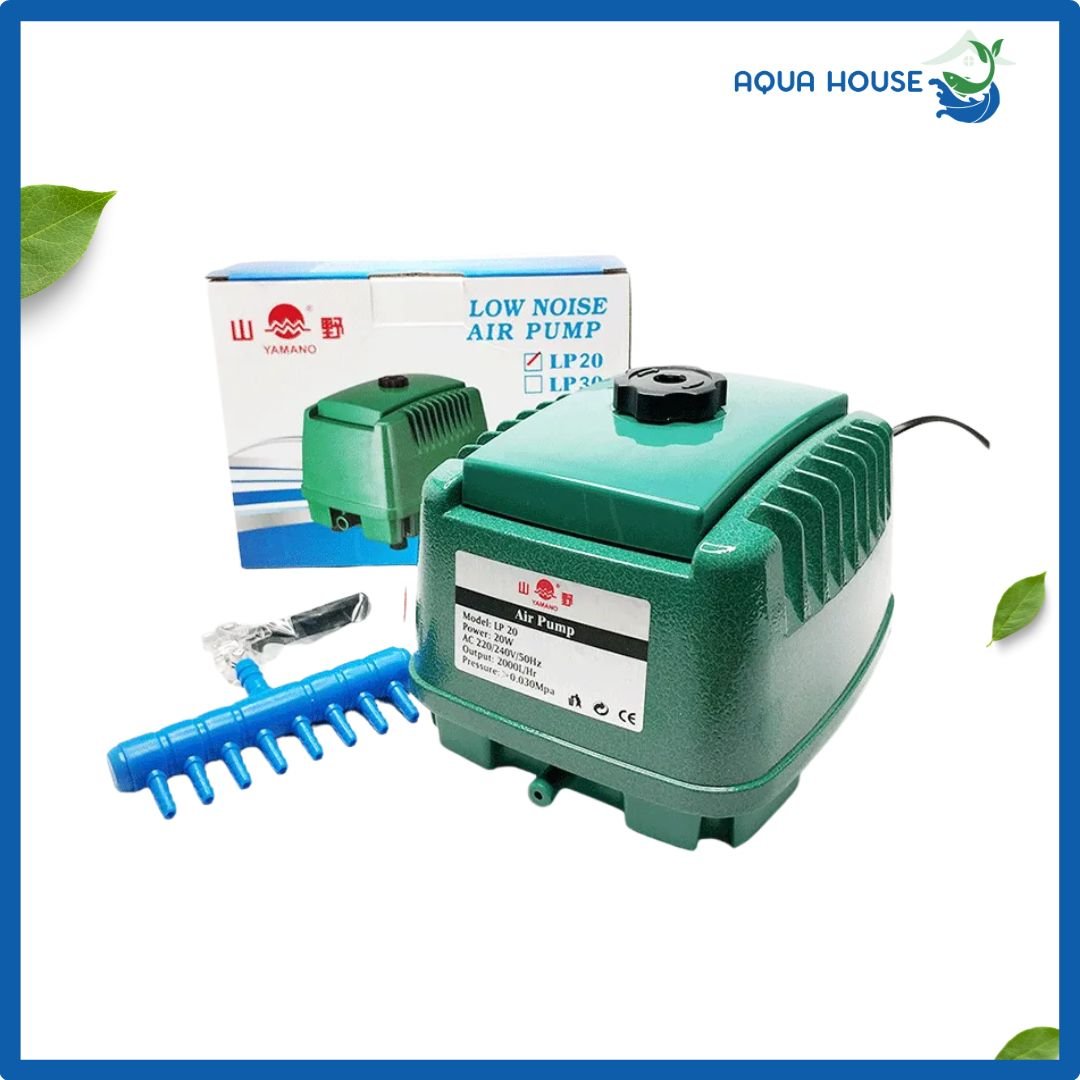 Máy Sủi Oxy Bể Cá Yamano LP (LP10 – LP60) – Siêu Êm, Tiết Kiệm Điện, Độ Bền Cao 3 sủi oxy bể cá yamano siêu bền