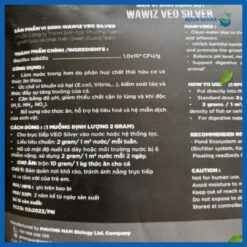 công dụng và cách dùng Bột Men vi sinh WAWIZ Veo Silver