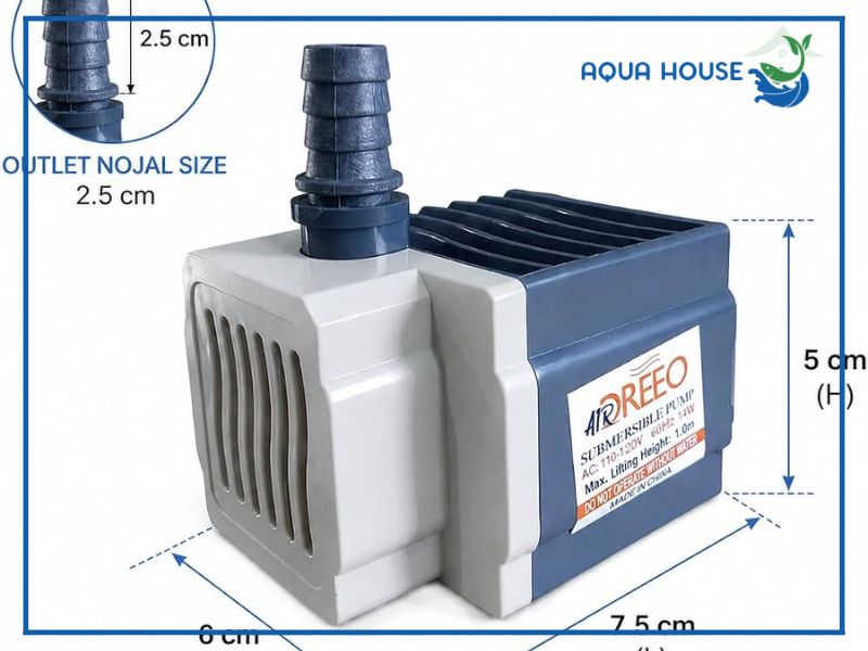 Tiêu chuẩn đánh giá bơm hồ cá 220V chất lượng tốt