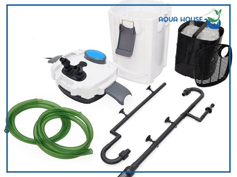 Hướng dẫn chi tiết từng bước cách lắp lọc thùng Sunsun 702A